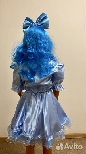 Костюм Мальвины с большим бантом