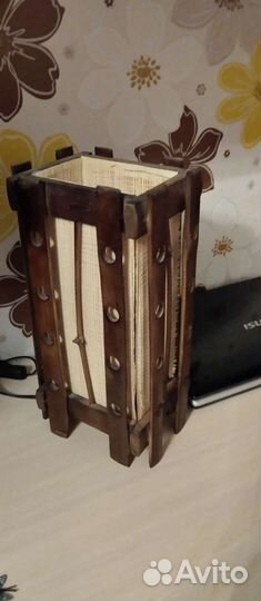 Светильник из дерева Тайланд