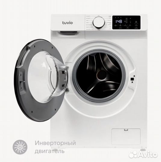 Стиральная машина с инвертором и паром Tuvio