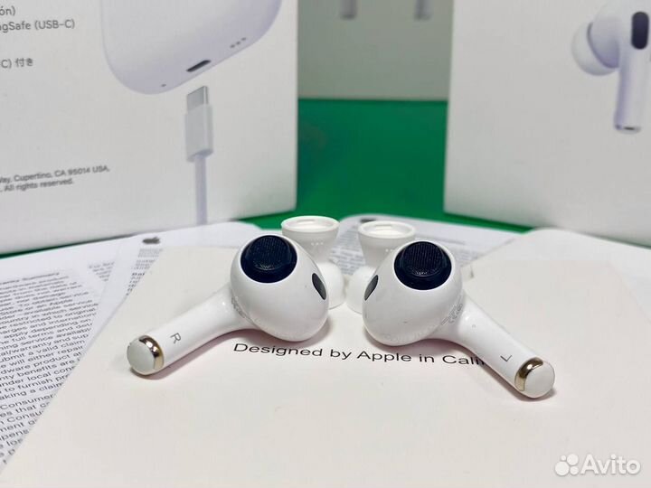 Airpods pro 2 (платинум) с адаптивным режимом