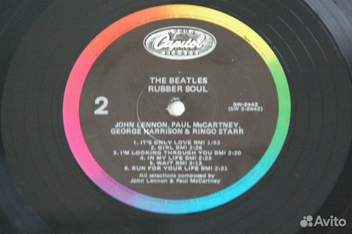 Виниловые пластинки beatles фирменные uk usa