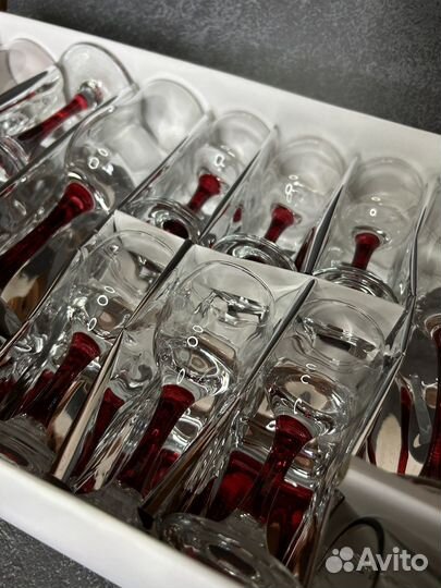 Набор посуды бокалы стопки рюмки