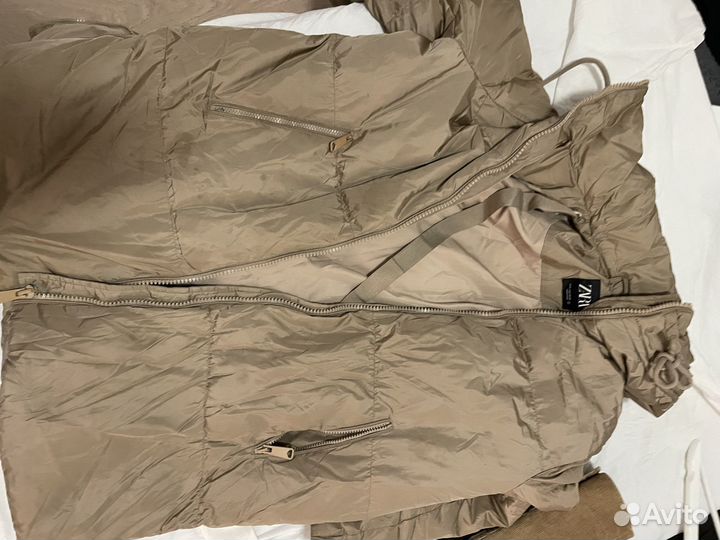 Пуховик женский zara