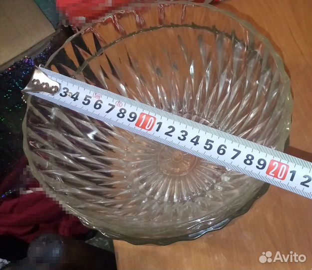 Хрустальная салатница