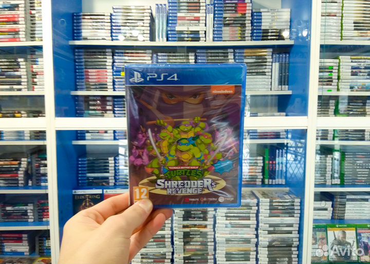 Ninja turtles shredders revenge ps4 (новый)