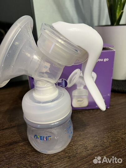 Молокоотсос ручной avent comfort