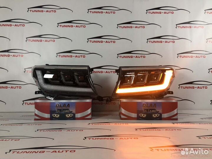 Фары Toyota land cruiser 200 стиль lc300 S1987