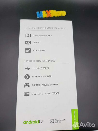 Медиаплеер nvidia shield TV PRO 4K HDR (Новые)