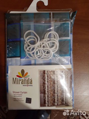 Штора для ванной