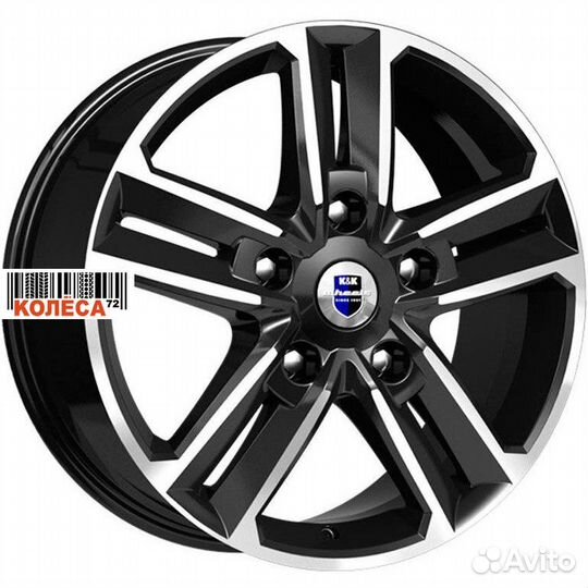 Кик Backfire 8x18 5x130 ET50 Dia71.6 алмаз черный