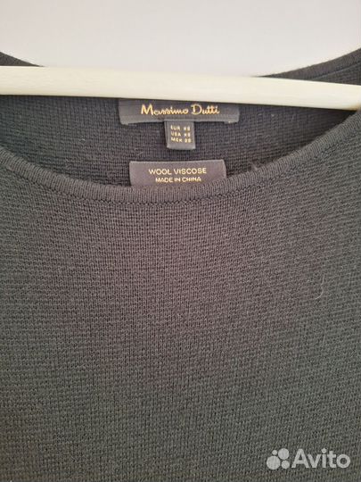 Massimo dutti платье шерсть xs