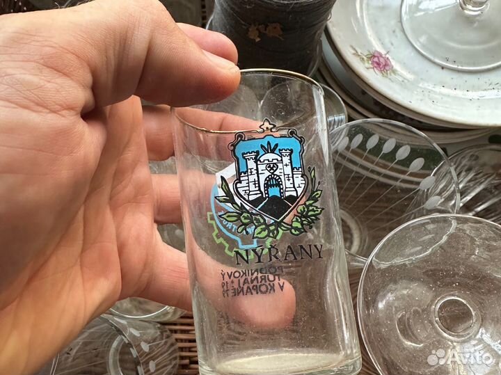 Набор столовой посуды сссср ступка блюдце