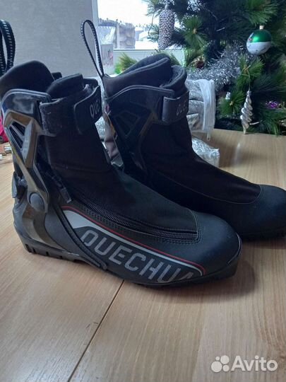 Лыжные ботинки под конек р.40