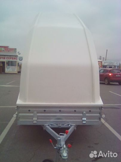Автоприцеп с крышкой и противоугонн. замком Е