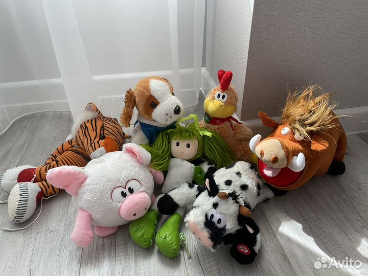 Мягкие игрушки пакетом