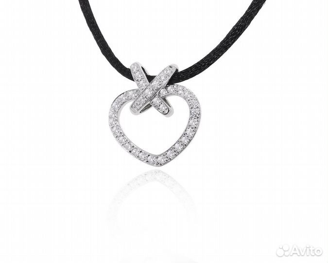 Золотой кулон Chaumet Liens Heart