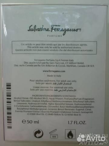 S. Ferragamo F by ferragamo 50мл. Новые. Оригинал