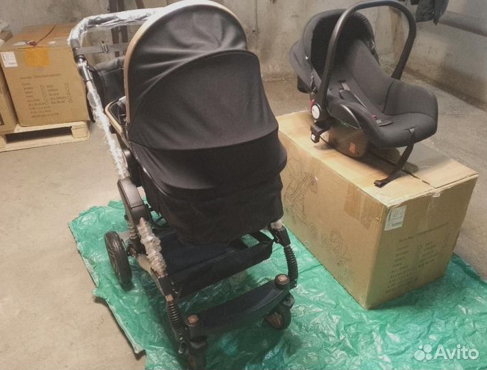 Коляска 3 в 1 для удобных прогулок