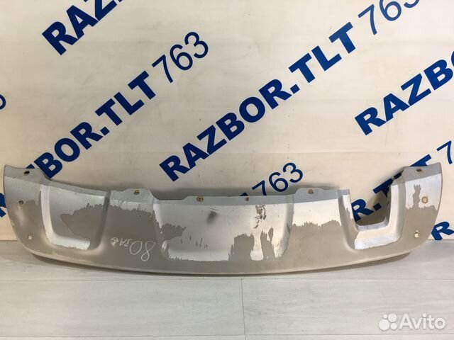 Юбка заднего бампера renault duster 2.0 4wd мт