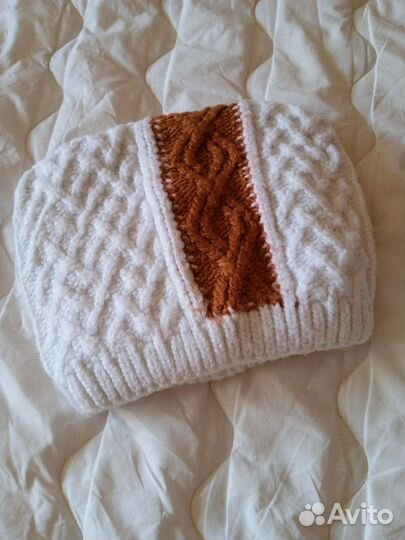 Шапочка и снуд на девочку