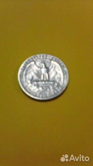 Монета Quarter Dollar 1972 года - США