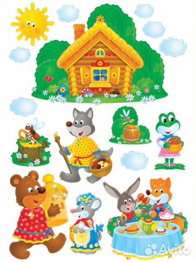 Декор на стену в детскую комнату