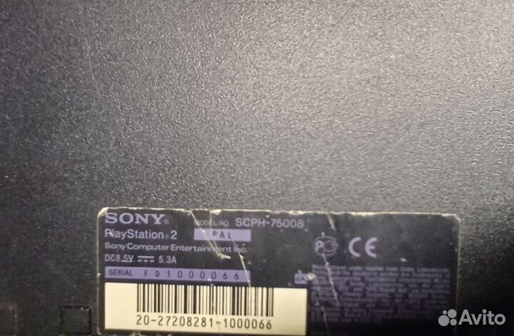 Sony playstation 2 slim чипованная