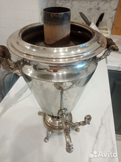 Самовар угольный старинный