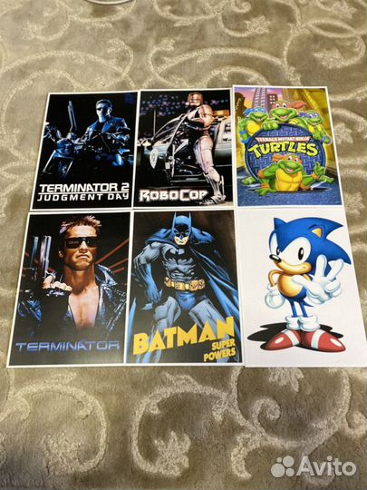 Постеры к играм и фильмам из 90х