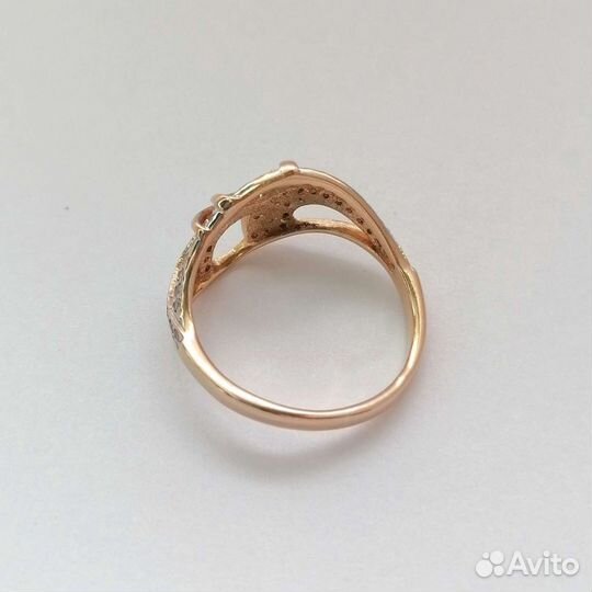 Кольцо золото 585 размер 16 № 048230