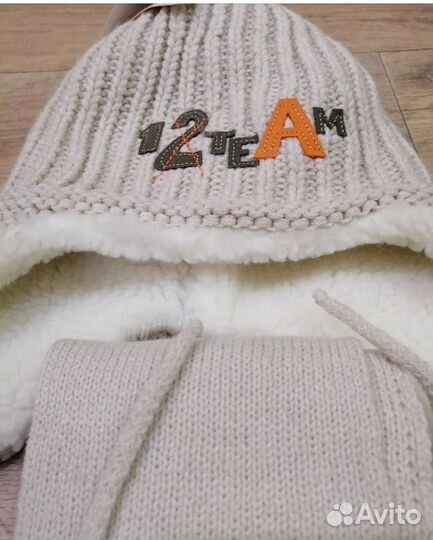 Шапка+шарф р. 52-53.Magrof