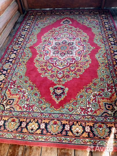 Натуральный шерстяной ковер 3*2