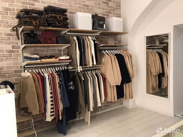 Аренда рейла, полки, для аксессуаров