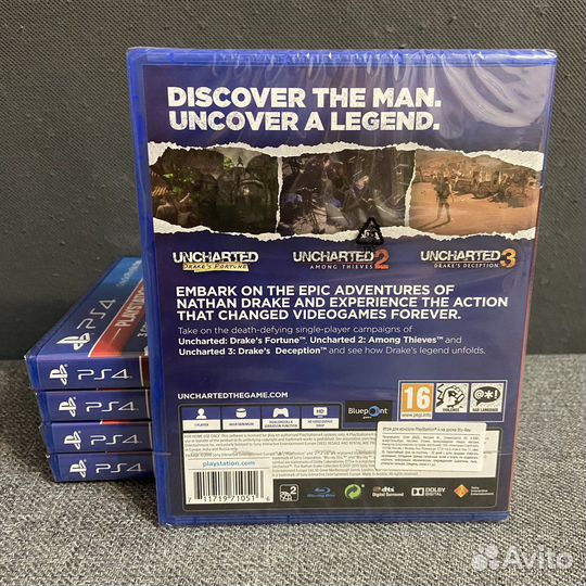 Uncharted collection PS4 PS5