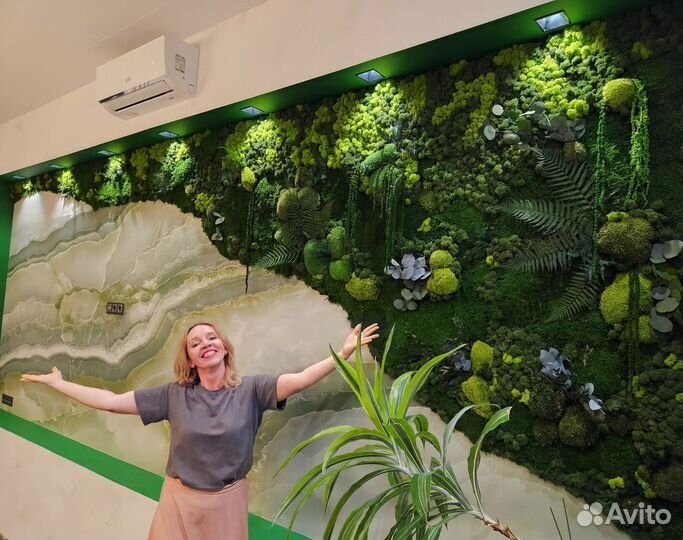 Фитостена /вертикальное озеленение