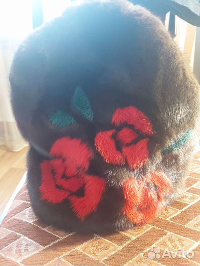 Шапка норковая женская новая