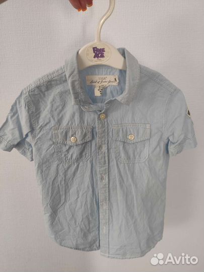 Рубашка на мальчика 92- 98, 104