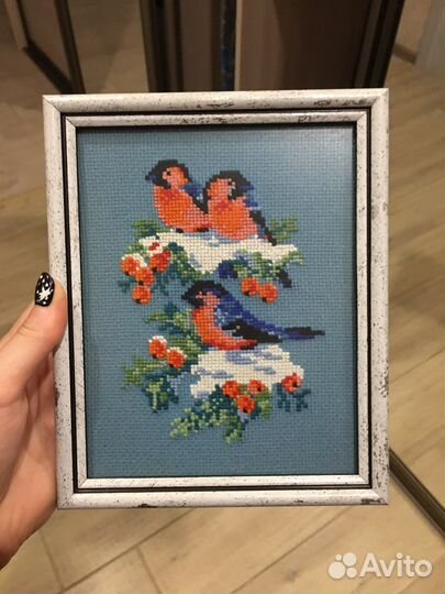 Картины вышитые крестом