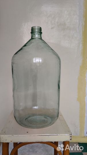 Бутыль стеклянная 10 литров