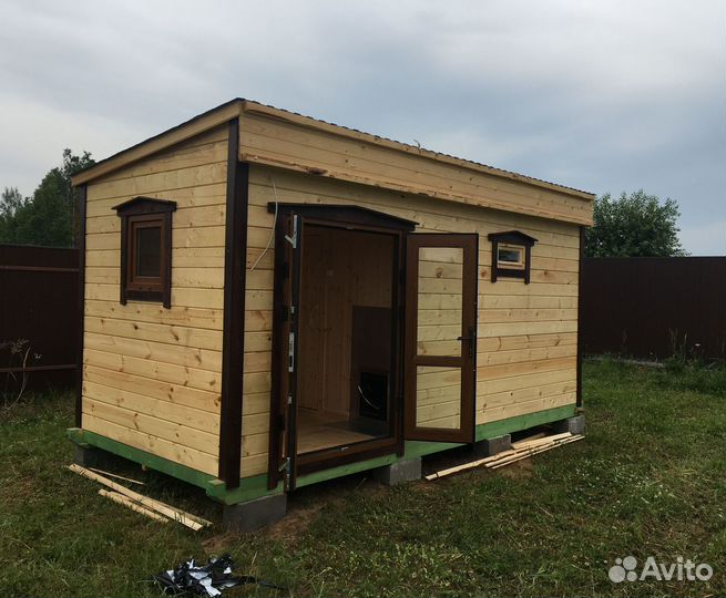 Мобильная баня под ключ