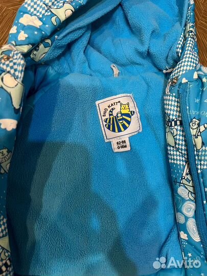 Зимний комбинезон крокид 86 92 для мальчика