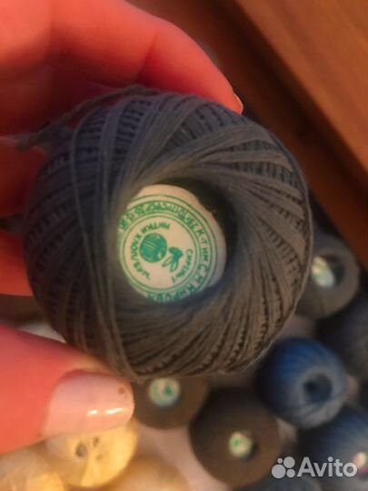 Пряжа нитки для вязания СССР