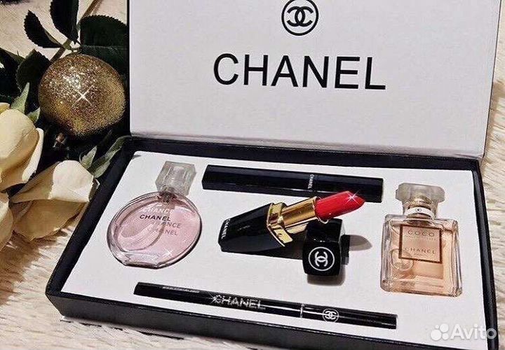 Подарочный набор Chanel 5в1