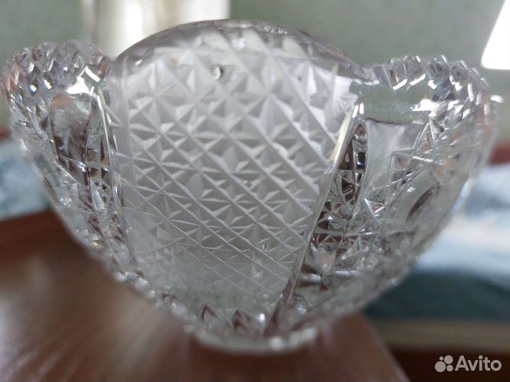 Хрустальная ладья ссср.Большая 38.см