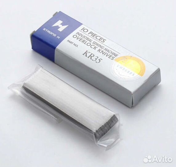 Ножи верхний KR23 и нижний KR35 для оверлока