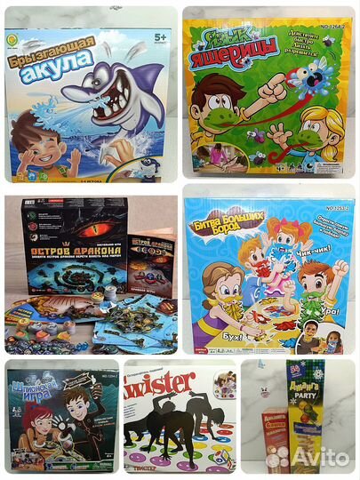 Настольные Игры для Всей Семьи