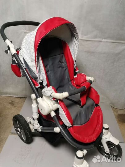 Коляска 2 в 1 bebetto murano