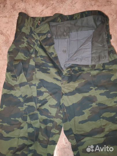 Военный бушлат и брюки со съёмной подстёжкой