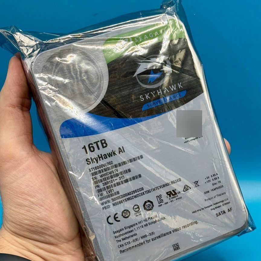 [ST16000VE002] 16тб Seagate Skyhawk