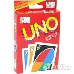 UNO настольная игра 108 карточек